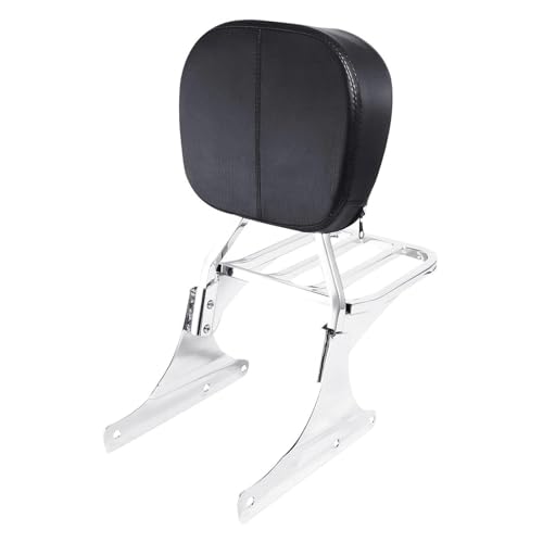 Barre Sissy avec porte-bagages Heritage Springer FLSTS 1997-2003 finition chrome premium moto