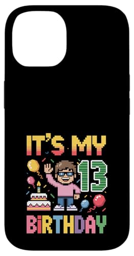 13�΂̒a���� �j�̎q ���g�� �r�f�I�Q�[�� 13�� �s�N�Z���A�[�g �X�}�z�P�[�X iPhone 14 �p