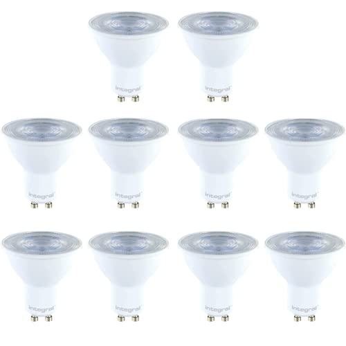 GU10 PAR16 3.6W 2700K 360lm Non-Dimmable Lamp - 10 Pack, White