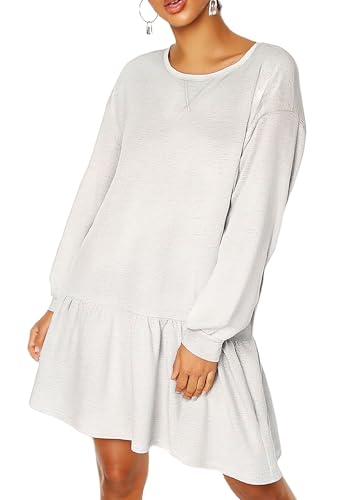 Womens 2025 Fall Long Sleeve Pullover Tops...