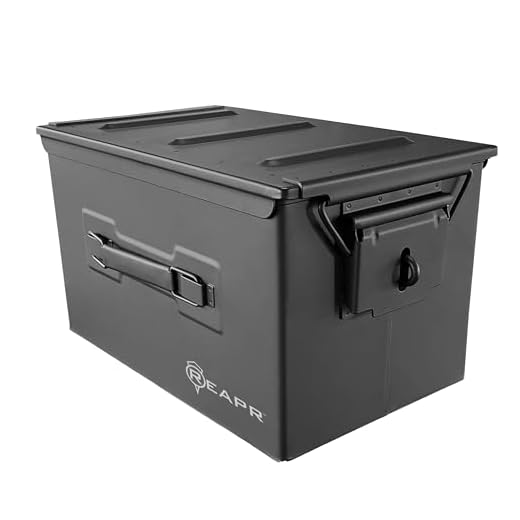 Can i put a weapon in my check in luggage Reapr XL Lockable Steel Ammo Box