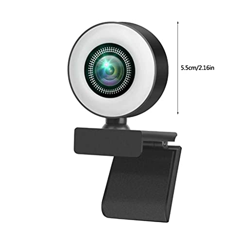Caméra USB objectif autofocus 2K trépied rotation 360° webcam PC