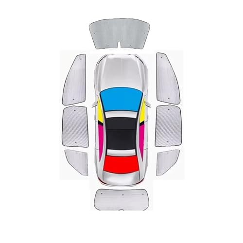 Pare soleil voiture Toyota Prius XW20 2003-2009 kit complet