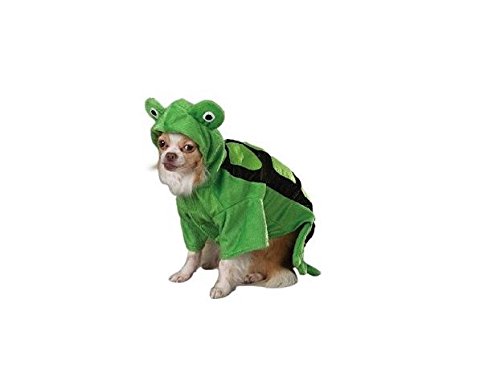 Disfraz para perro XL Tortuga verde peluche 3D