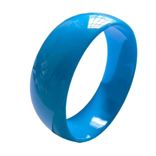 Retro Neon Cuff Bracelet 70s 80s Colorful Plastic Bangle Bracelets for Women Cosplay Party Jewelry