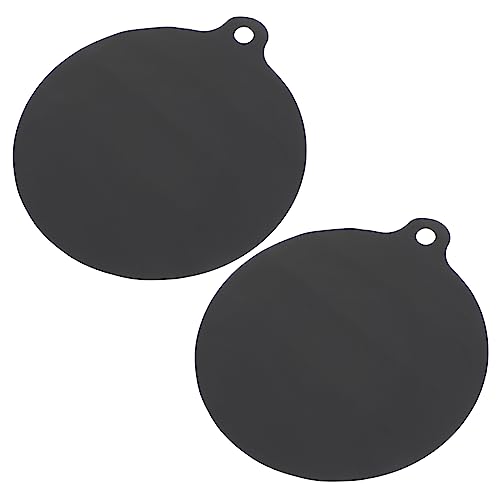 Housoutil 2pcs Induction Cooker Silicone Mat Microwave Silicone Mat Induction Pot Trvlpod Hot Pan Trivet Insulated Mat Stove Cover Induction Cooktop Mat Silicone Pot Mat