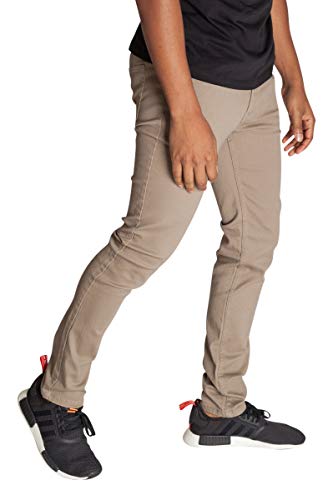 KDNK Men's Classic 5 Pocket Skinny Fit Stretch Jeans2