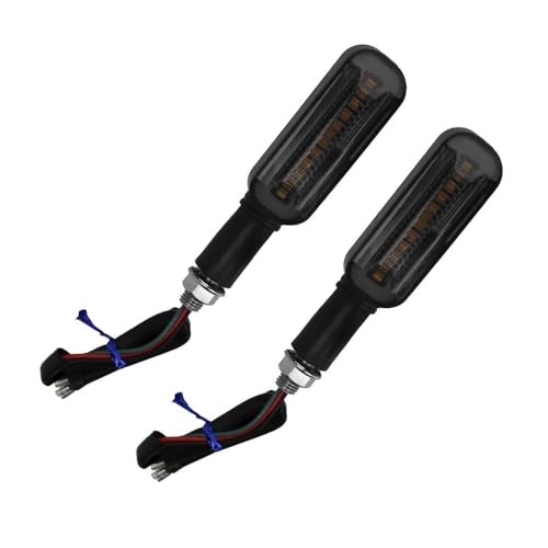 Feux position lateraux de moto avec indicateur clignotant et eclairage DRL arriere