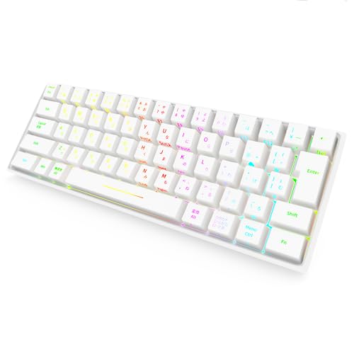 Amazon | KIMOCA ワイヤレス メカニカルキーボード 日本語配列