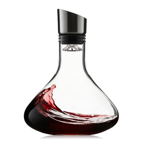 Carafe à vin rouge avec aérateur de vin - Décanteur...