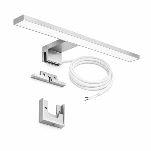 Light Galaxy ... Ihr Lichtlieferant LED Spiegelleuchte 30 cm 5W 550 lm 4000K Neutralweiß – Bad Spiegellampe IP44 für Spiegel Schrank Wandmontage