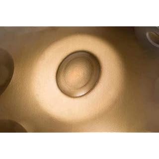 OFAY 22″Handpan in D Minor Steel Hand Drum with Carry Bag, 9 Notes (D3 A BB C D E F G A),Fuchsia - Les Beatles, Paul McCartney, John Lennon, RIngo Starr, George Harrison OFAY 22"Handpan in D Minor Steel Hand Drum with Carry Bag, 9 Notes (D3 A BB C D E F G A),Fuchsia – Image 4