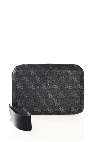 Pochette cubique GUESS Modena sac à main rigide denim au motif monogramme chic