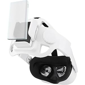 Kopfband für Oculus Quest 2, Einstellbar Kopfpolster Kopfgurt Ersatz ​Elite Strap für Quest 2 , Reduzieren Sie den Kopfdruck Berührung, Kompatibel mit Mehreren Komfortable Batteriegrößen
