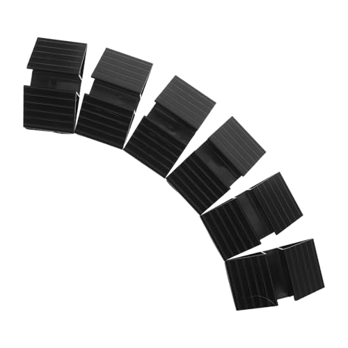 WATIIFUFU Soporte Triangular para Puerta de Seguridad Infantil Kit de 6 Piezas Negras Accesorio de Refuerzo Estable para Vallas y Barreras de Protección Adecuado para Prevenir Caídas y