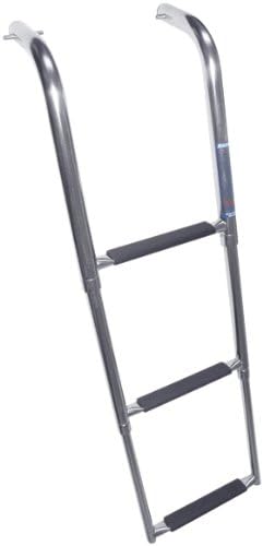 Windline UP-3X Marine Stainless Steel Under Platform Telescoping Boat Ladder