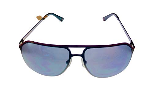 Fila Mens Dark Gunmetal Square Aviator Sunglass SF9946 597X, Medium2