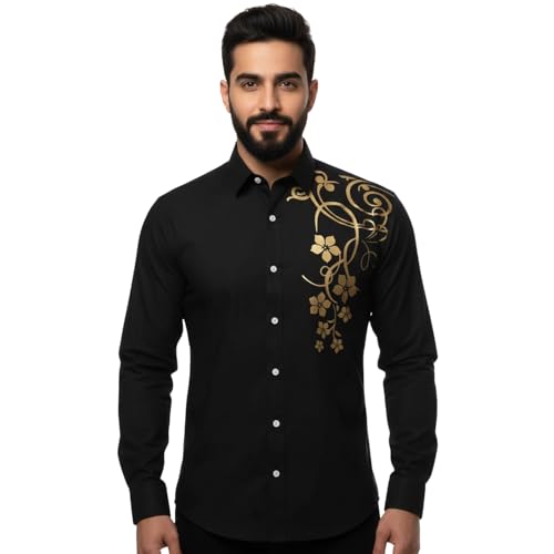 Image of Bellstone Men's Solid Cotton Shirt | Casual | Plain | Full Sleeve | Summer-Regular Fit| Men Stylish Shirt | Everyday Formal Wear |Soft Breathable Fabric | Everyday Smart Casual Wear