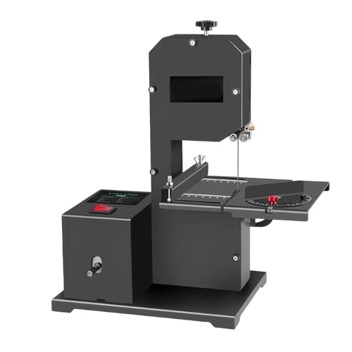 【Taglio di Precisione】Questa saklig a nastro di precisione supporta il taglio diritto, il taglio curvo e le operazioni di rifilatura (resaw). Con una capacità di altezza di taglio di 70 mm, consente sagomature accurate, rifiniture precise e tagli dettagliati per progetti di falegnameria e fai-da-te.