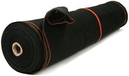 Heavy Duty Scaffold Debris Netting, Fire Retardant 8.6' x 150', Black
