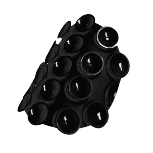 NEWZEROL Ventosa per Telefono per Tutti i Modelli di Telefono, Attacca Telefono Ventosa Supporto per Cellulare Vivavoce Antiscivolo per Selfie e Video Ventose per Cellulare - Nero