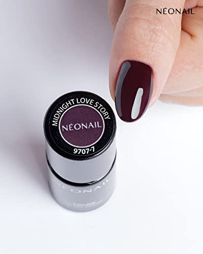 NÉONAIL UV Nagellack 7,2 ml - Braun - Midnight Love Story - NÉONAIL Farben - UV Lack - Gel Nägel - Nageldesign – Ansicht 4