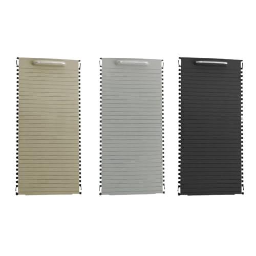 Rideau de console pour W204 W212 : volet coulissant de rechange noir haute finition