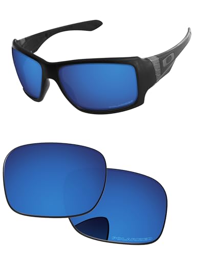 Image of Replacement Lenses for Oakley Big Taco OO9173 62mm Sunglass - Precision Fit, UV Block & Impact Resistant