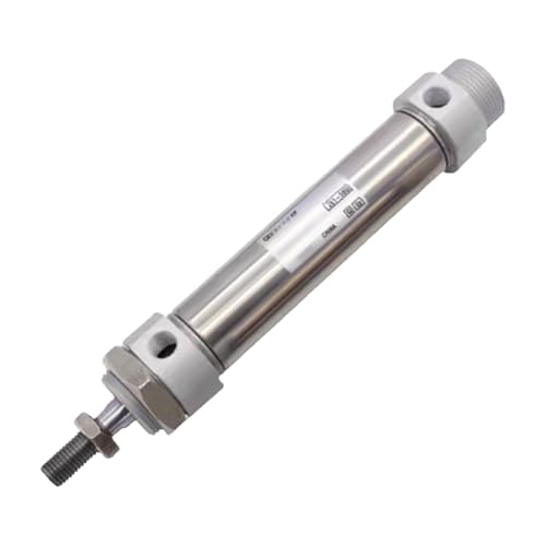 Cilindro de aire redondo CDM2B32-25Z con vástago de acero inoxidable