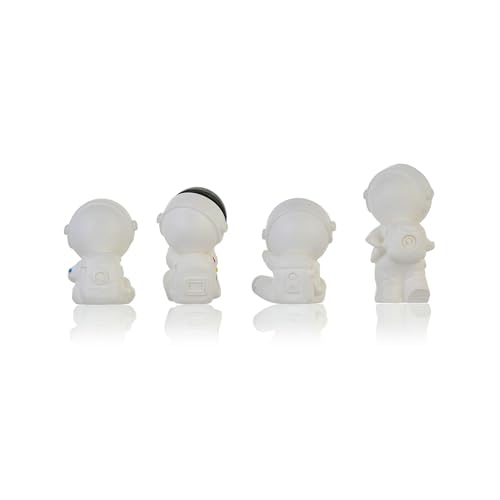 Image of Amazon Brand - Umi Miniature Decorative Items, Astronaut Miniature Things Statue Figurines Showpiece Item for for Home Decor Items for Table Decor Desk Decoration Items (Set of 4)