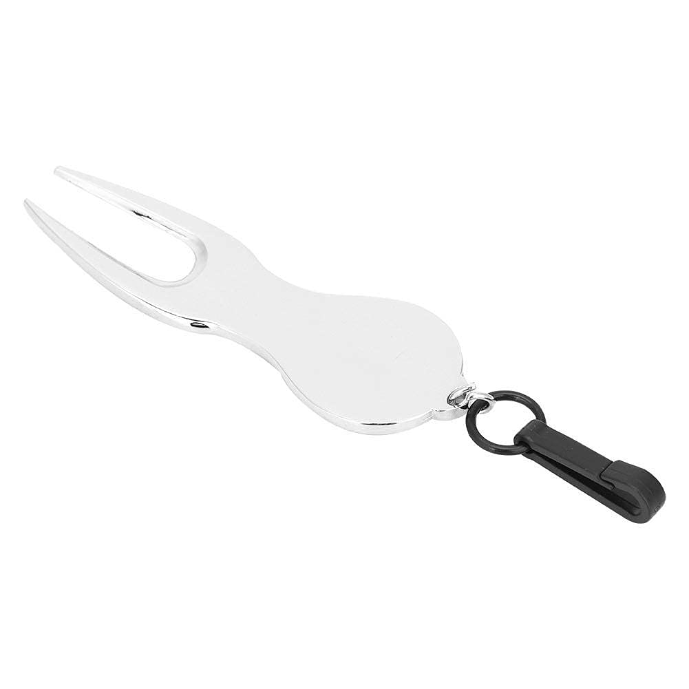 VGEBY Divot Tool, Riparazione Veloce Pitch Mark, Pitch Fork per Golfisti, Strumento Portatile per Campo da Golf, for Giocatori Amatoriali e Professionisti