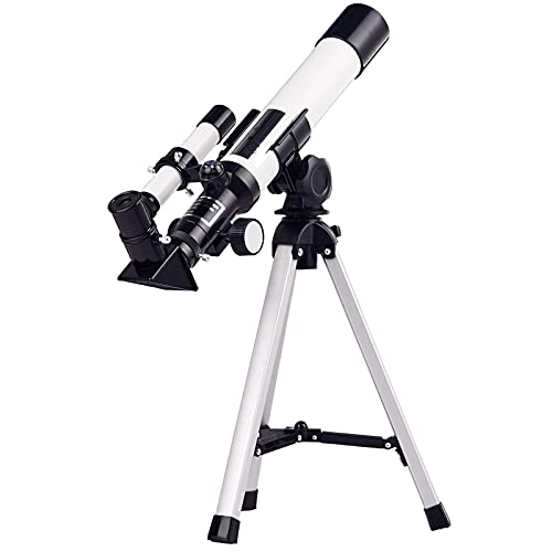 Telescopio Astronómico Refractor 400mm Focal 40mm Apertura con Trípode miniatura 2