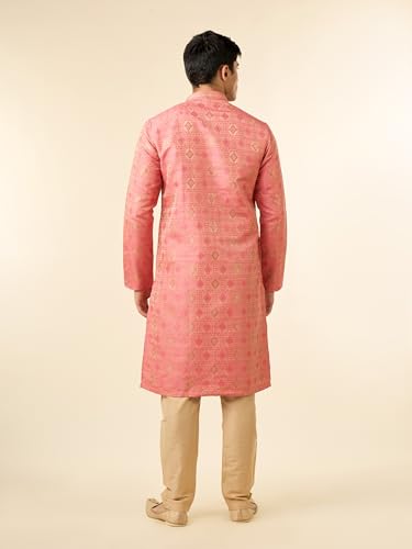 Image of DIWAS BY MANYAVAR Men's Brocade | Jacquard Weave Kurta (1pc)