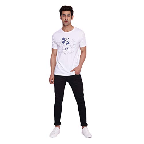 Image of Men's Regular Fit Round Neck Short Sleeves Knitted T-Shirt