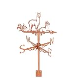 Dimensioni: Misura 26.5x35.8cm/10.4x14.09pollici, fare riferimento all'immagine per le dimensioni esatte, questo segnavento offre un buon equilibrio e cattura anche una brezza leggera.