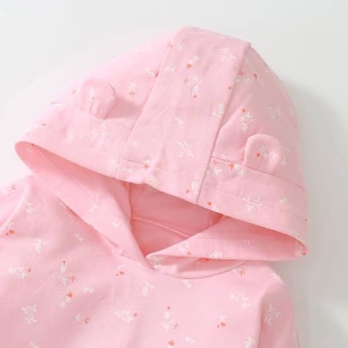 Image of HILEELANG Toddler Girl Fall Outfits Clothing Pants Set Sweatshirt Cotton Strench Leggings Playwear Sets 2pc