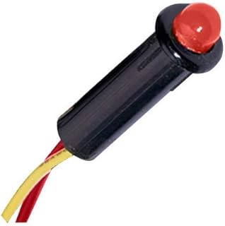 Paneltronics Led Indicator Light - Red - 240 Vac - 1/4