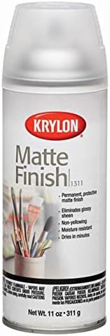 6-Pack of 11 oz Krylon 1311 Clear Matte Finish Protective Coating Spray