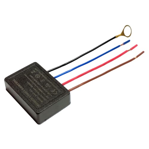 Generisch Sensor de atenuación táctil – Sensor de intensidad táctil, sensor de lámpara, regulador de intensidad de luz de 3 vías para luces LED, lámparas sensoras, interruptores eléctricos y