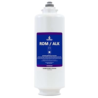 Express Water 2nd Stage Replacement RO Membrane and Alkaline Remineralization for Model 6 Tankless Reverse Osmosis System ROT600ALKMBN