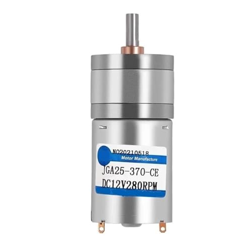 Moteur à engrenages CC JGA25-370 pour automatisation de volet et modélisme