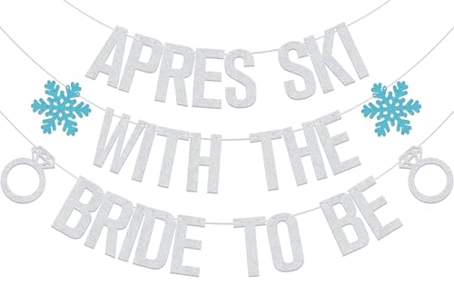 SJcysrilla Apres Ski With The Bride To Be �o�i�[ �� �� �u���C�_���V�����[�f�R���[�V���� �~���e�[�}�ɂ����Ɛg�p�[�e�B�[�f�R���[�V�����p�i �V���o�[�O���b�^�[