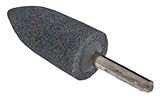 Forney 2 in. Dia. x 3/4 in. L Aluminum Oxide Stem Mounted Point Cone 25420 rpm 1 pc.