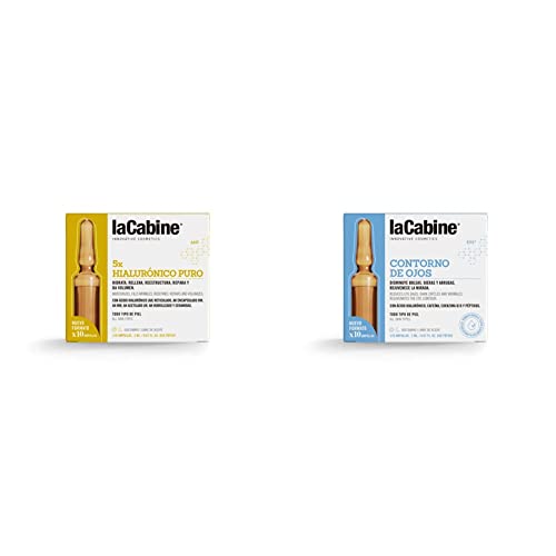 La Cabine Ampollas Hialur“Nico Xh5 10 X 2 Ml - 1 Unidad & Ampollas Contorno De Ojos 10 X 2 Ml - 1 Unidad