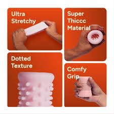 Image of MyMuse Grip Massager - Men, Durable & Body Safe material, Long & Flexible, Stress Relief & Relaxation, Waterproof, Non-Electric - Brushed Suede