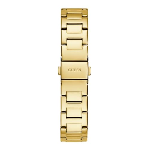 GUESS Stainless Steel Analog Gold Dial & Band Women's Watch-Gw0615L2