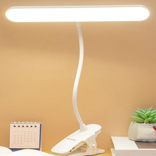 Lámpara de escritorio con abrazadera para iluminación de interior en casa 4