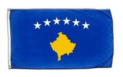 Digni Drapeau Kosovo - 60 x 90 cm