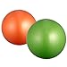VORCOOL Pelota de yoga gruesa para yoga, yoga, yoga, a prueba de explosiones, mini pelota de yoga, para el hogar, fitness, profesional, 2 unidades (15-35 cm, tamaño al azar, naranja+verde)