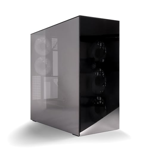 Caja de PC para setup gaming minimalista ARCTIC Xtender VG con cristal de espejo 2